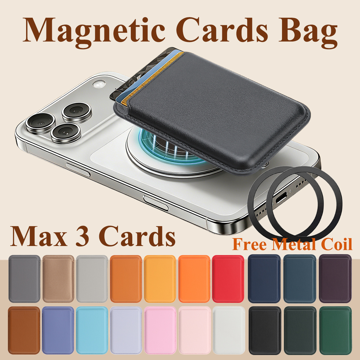 Magnetic Cards Holder Bag For  - Place Card Holder incelemesi ve fiyatı