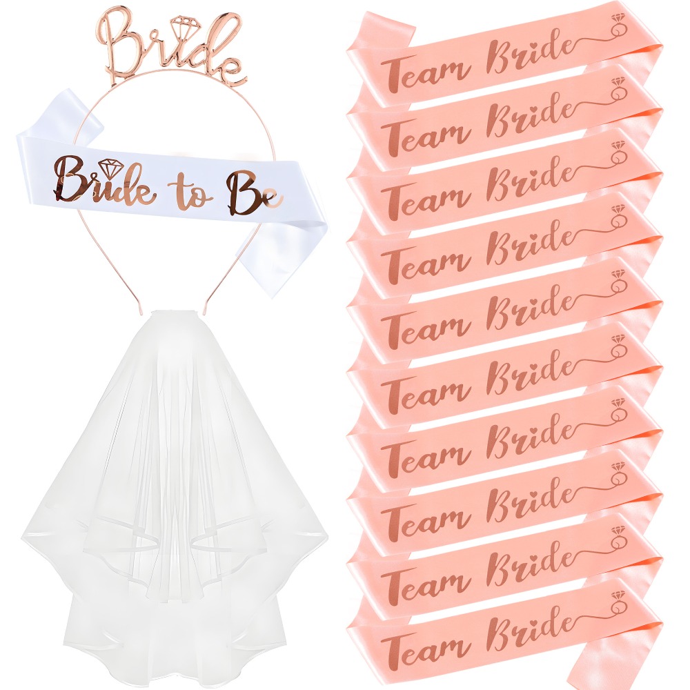 Set 13pcs Bachelorette Party S - Bride Tribe Sash incelemesi ve fiyatı