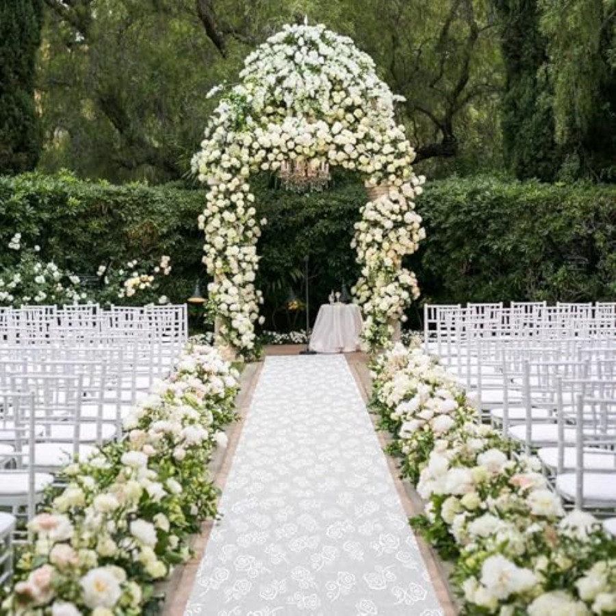 Thickened Aisle Runner for Wed - Aisle Runner White incelemesi ve fiyatı
