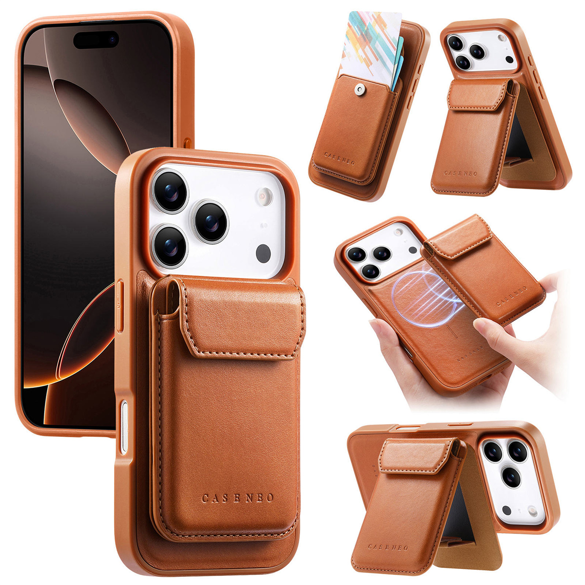 Detachable Magnetic 2 in 1 Lea - Place Card Holder incelemesi ve fiyatı