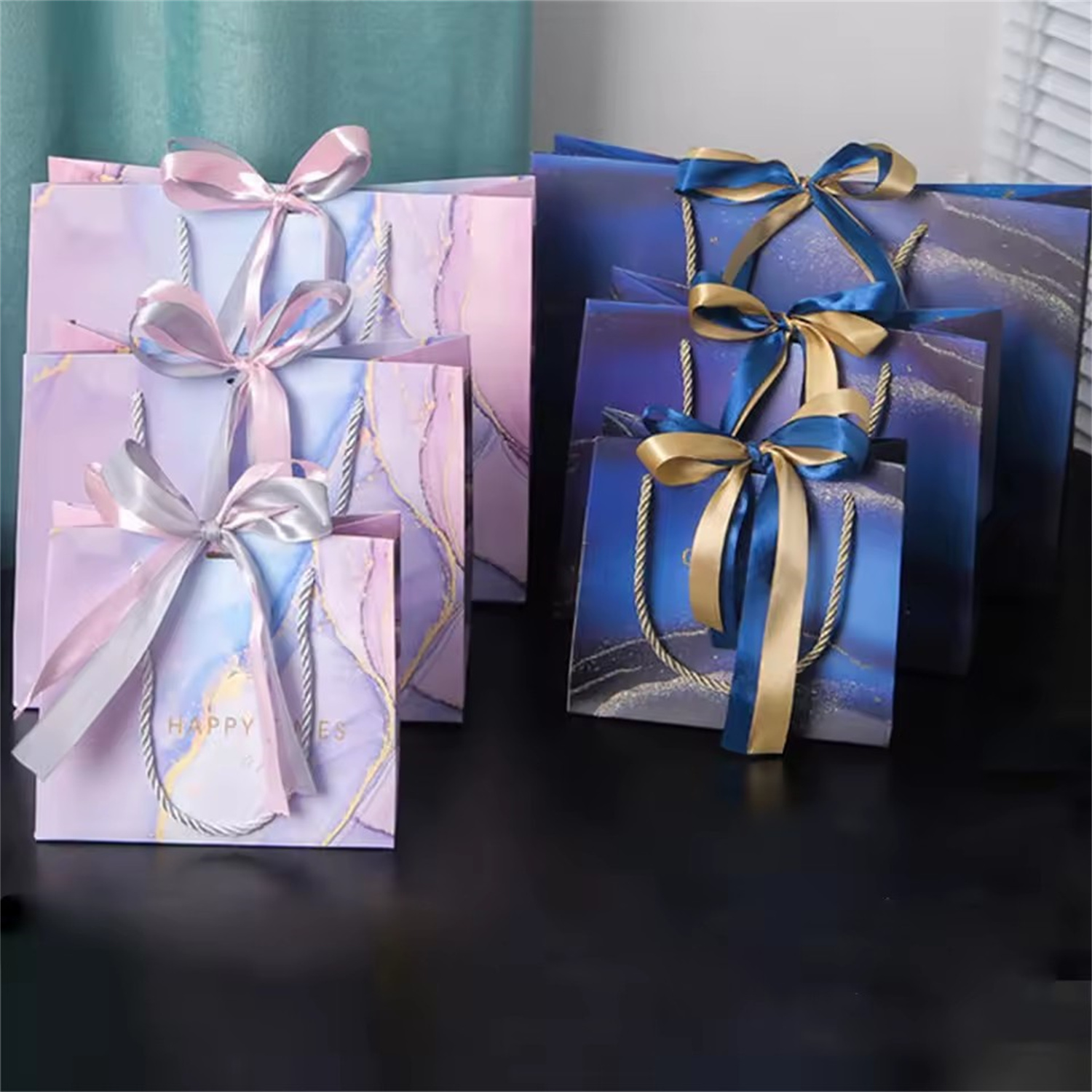 24pcs Paper Wedding Party bag  - Wedding Package Gold incelemesi ve fiyatı