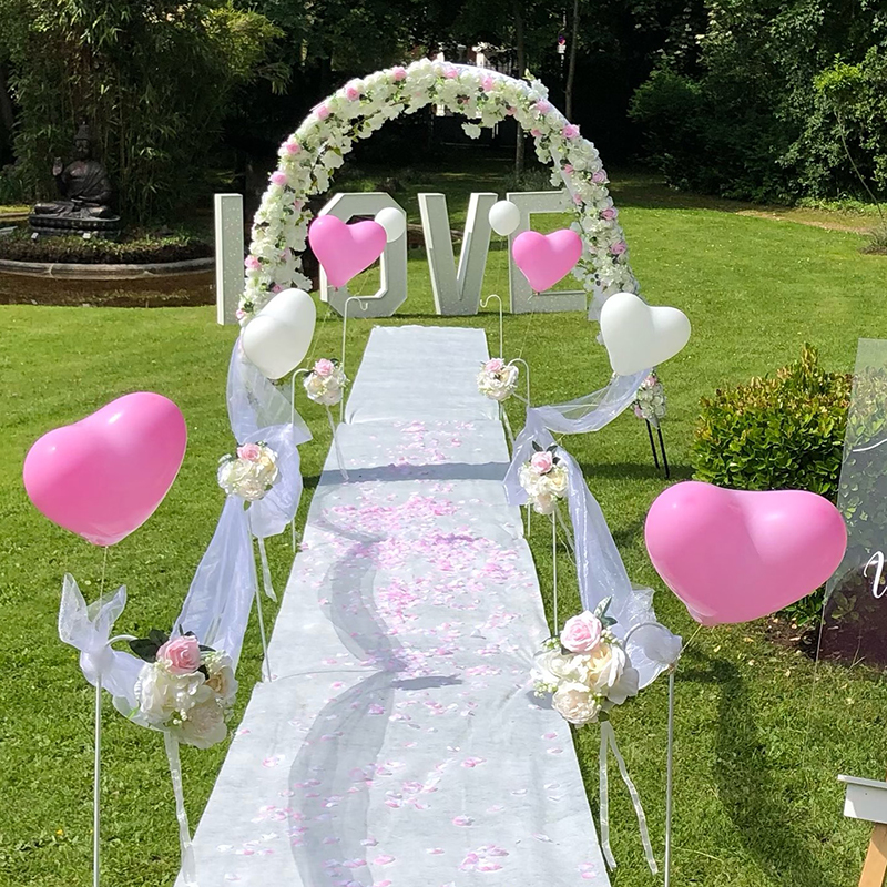 Anti-Slip Non-woven Fabric Wed - Aisle Runner White incelemesi ve fiyatı
