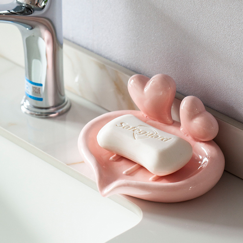 WHYOU-Creative Ceramic Soap Ho - Wedding Bathroom Supply Kit incelemesi ve fiyatı
