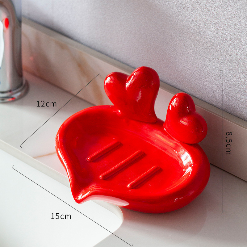 WHYOU-Creative Ceramic Soap Ho - Wedding Bathroom Supply Kit incelemesi ve fiyatı