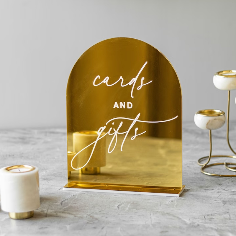 Set Of 4 Wedding Signs,In Lovi - Table Number Gold incelemesi ve fiyatı