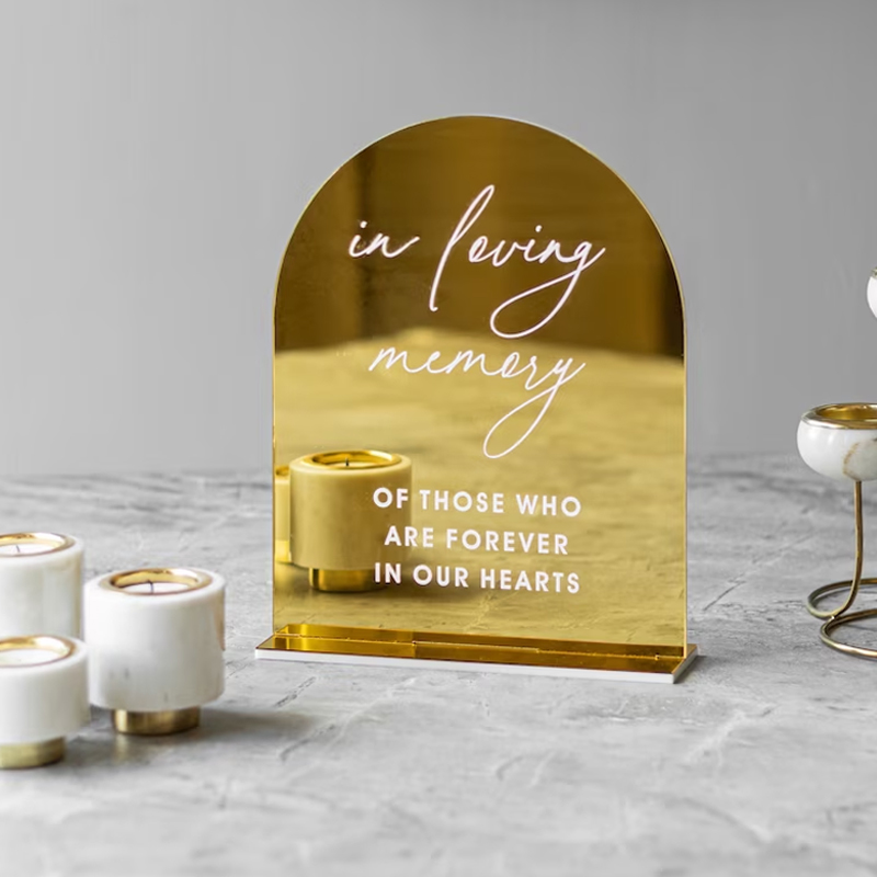 Set Of 4 Wedding Signs,In Lovi - Table Number Gold incelemesi ve fiyatı