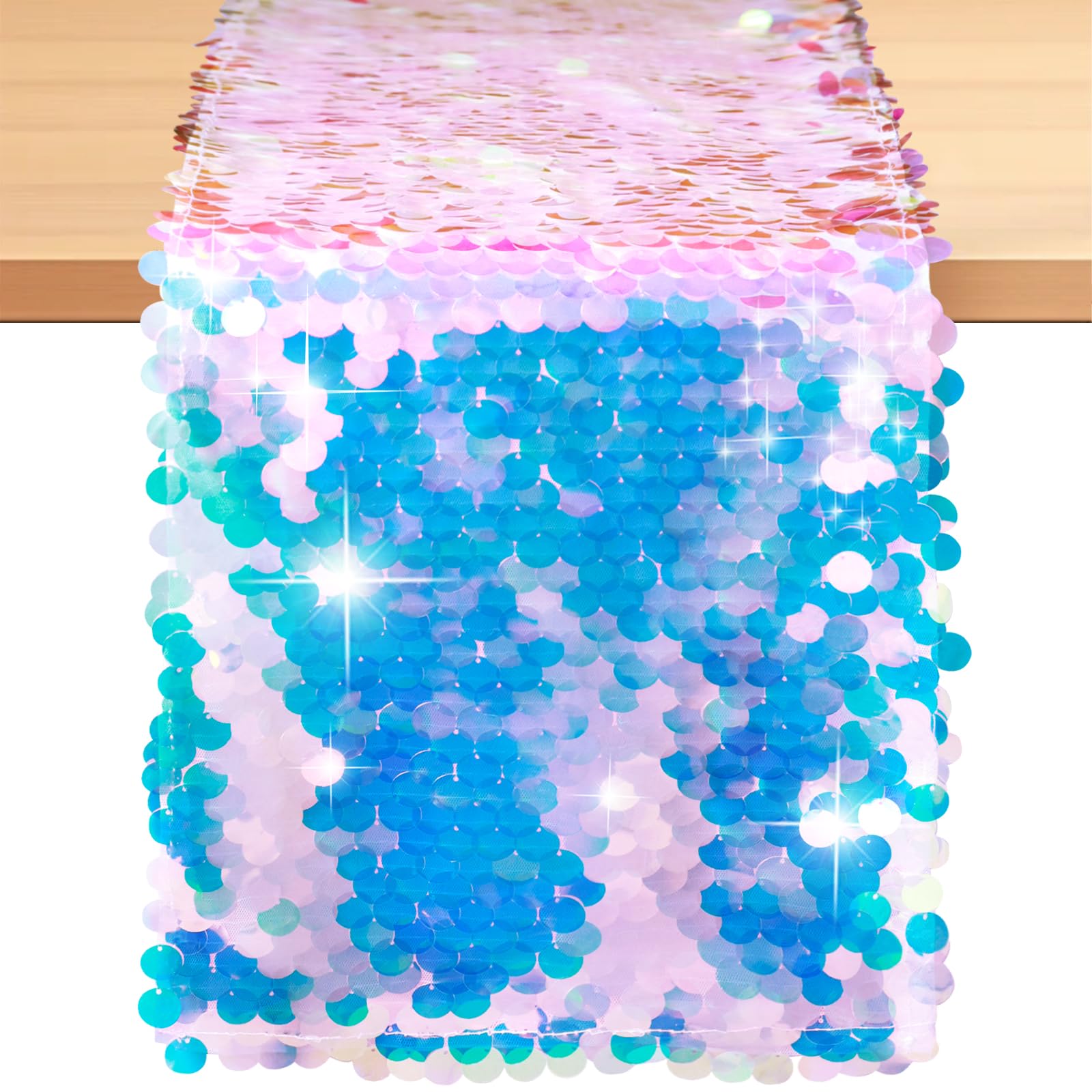 Mermaid Party Table Runner Mer - Table Runner Sequin incelemesi ve fiyatı