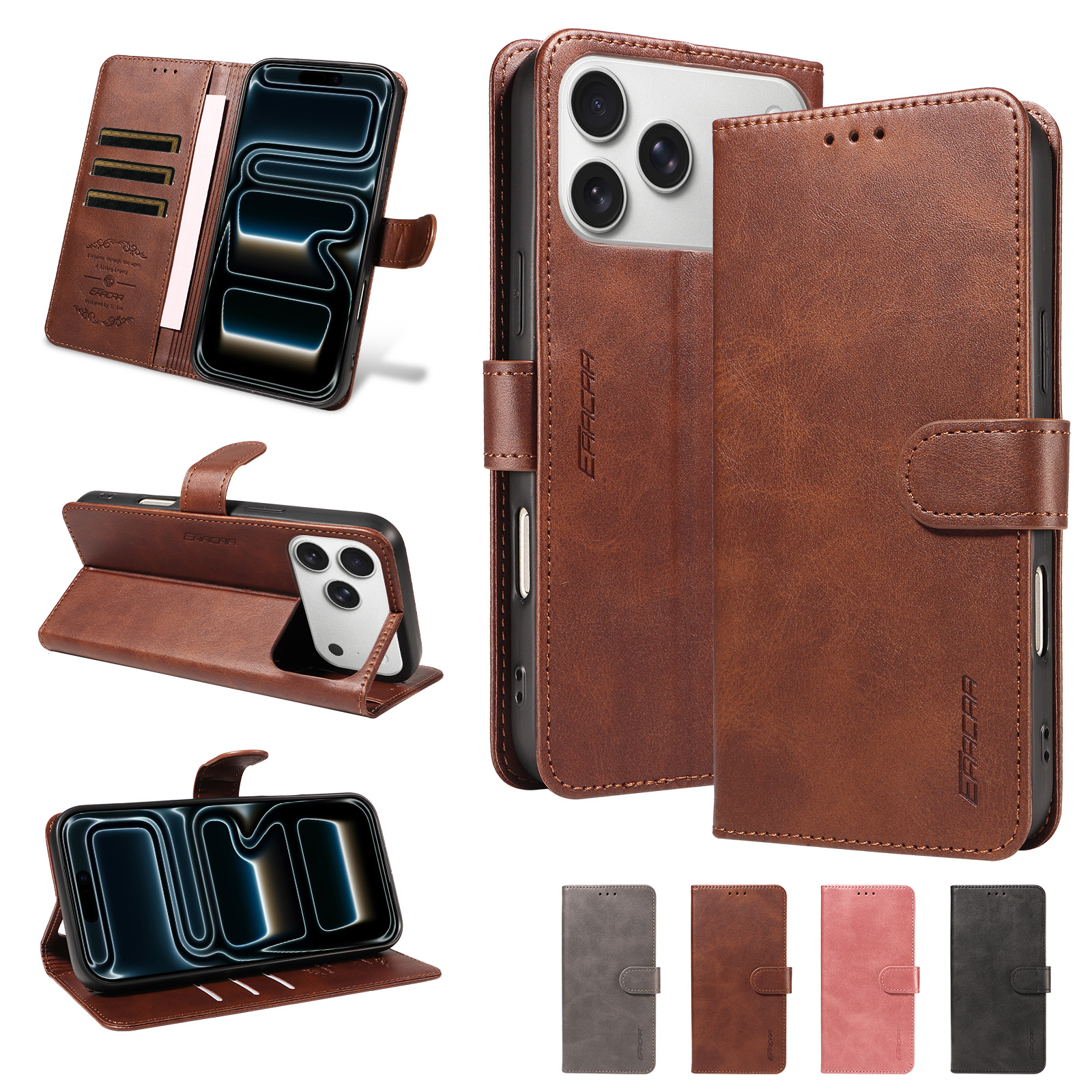 Faux Leather Phone Case for Sa - Place Card Holder incelemesi ve fiyatı