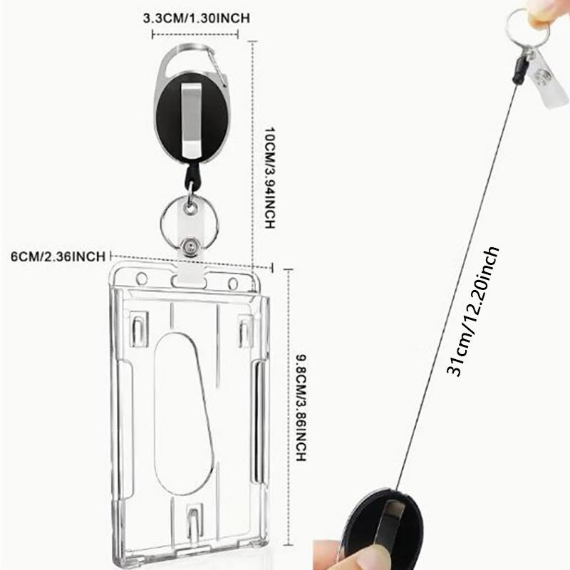 Transparent Cards Slots ID Tag - Place Card Holder incelemesi ve fiyatı