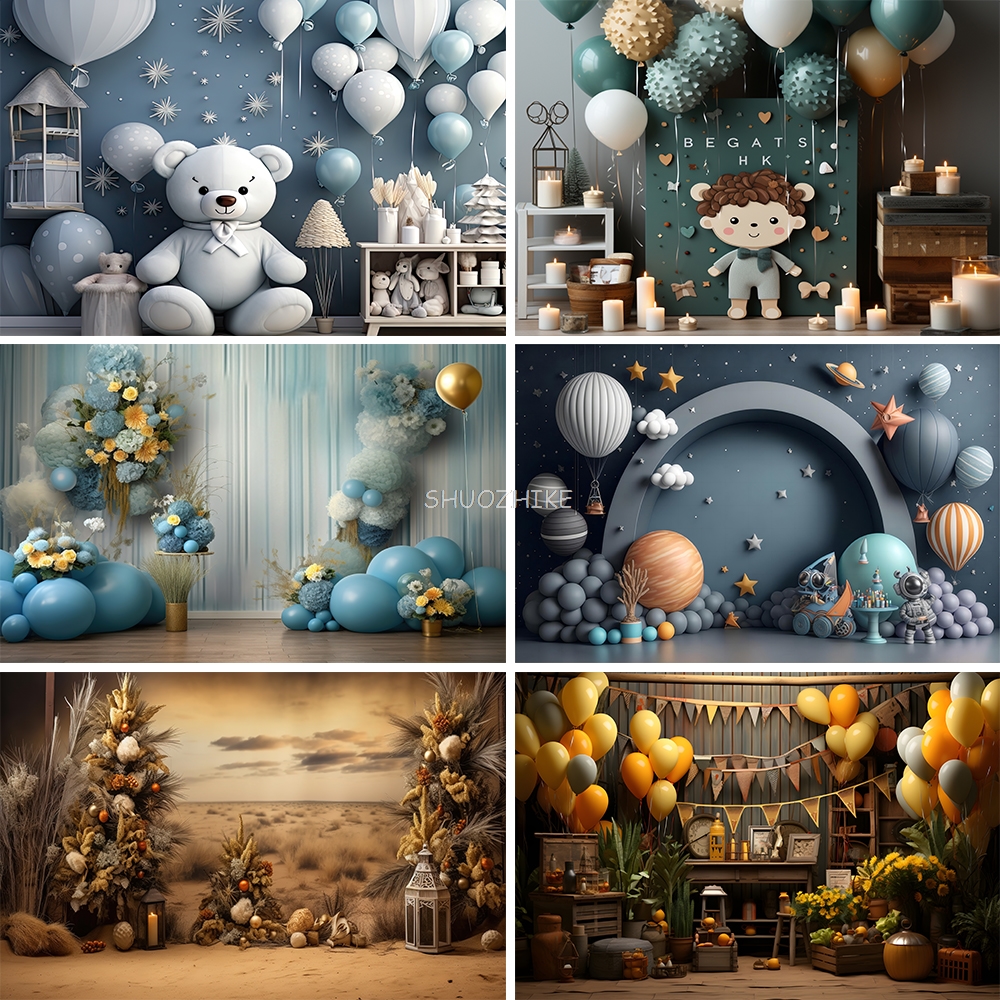 Photography Backdrop 3D Balloo - Wedding Qq incelemesi ve fiyatı
