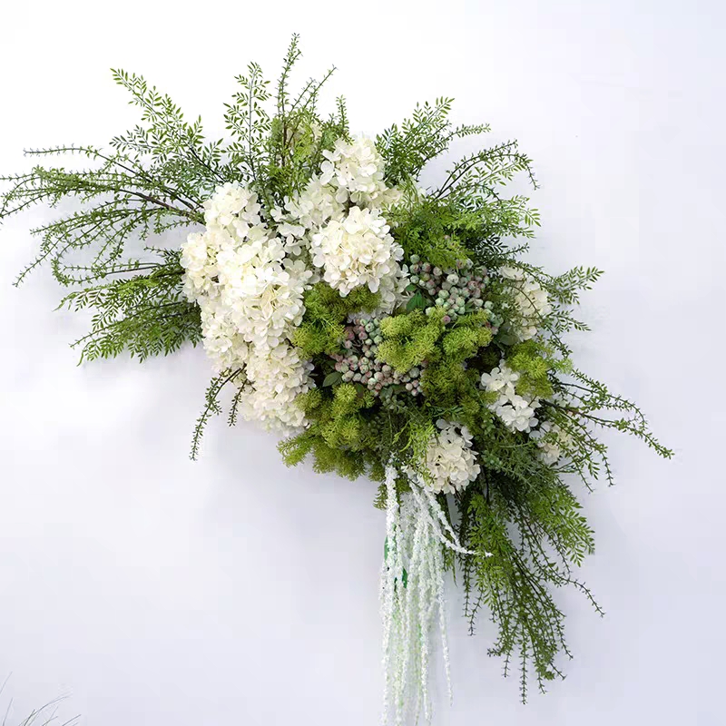 Green wedding decoration walkw - Aisle Runner White incelemesi ve fiyatı
