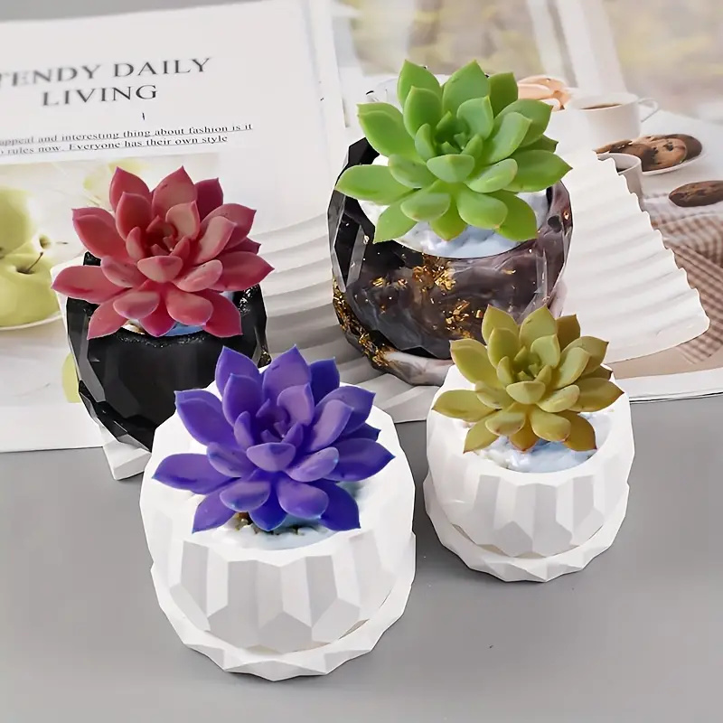 1 Set Silicone Planter Molds F - Flower Girl Basket incelemesi ve fiyatı