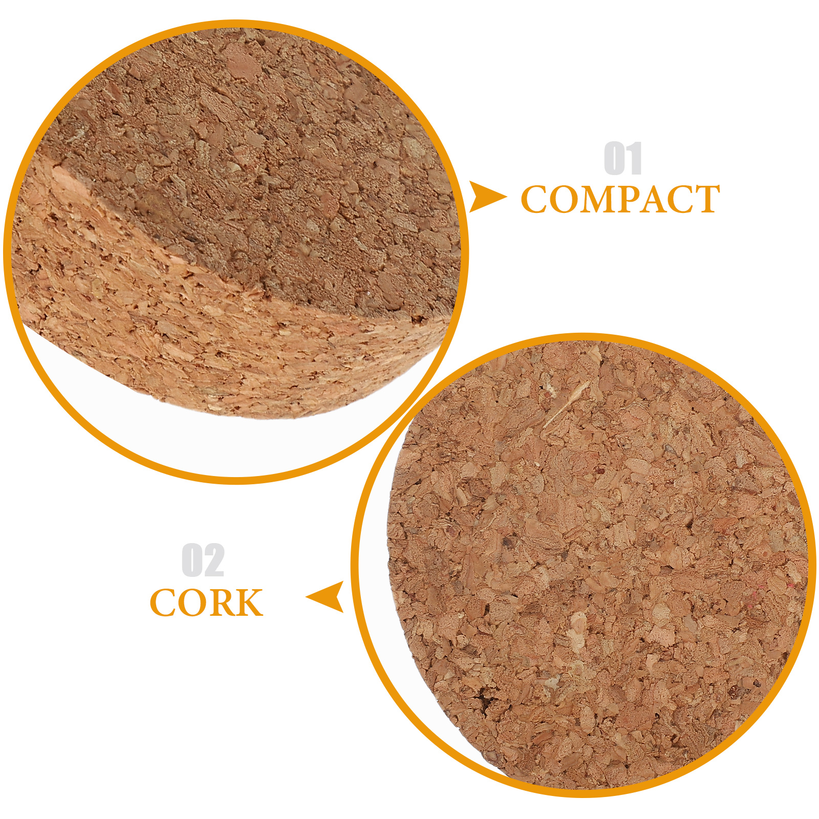 6 pcs Cork Lids For Glass Flow - Flower Girl Basket incelemesi ve fiyatı