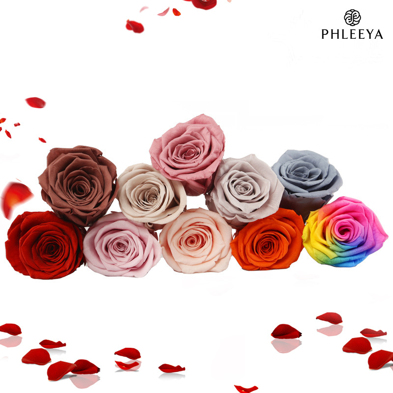 6pcs Eternal Rose Flower Heads - Wedding Supply In Bulk incelemesi ve fiyatı