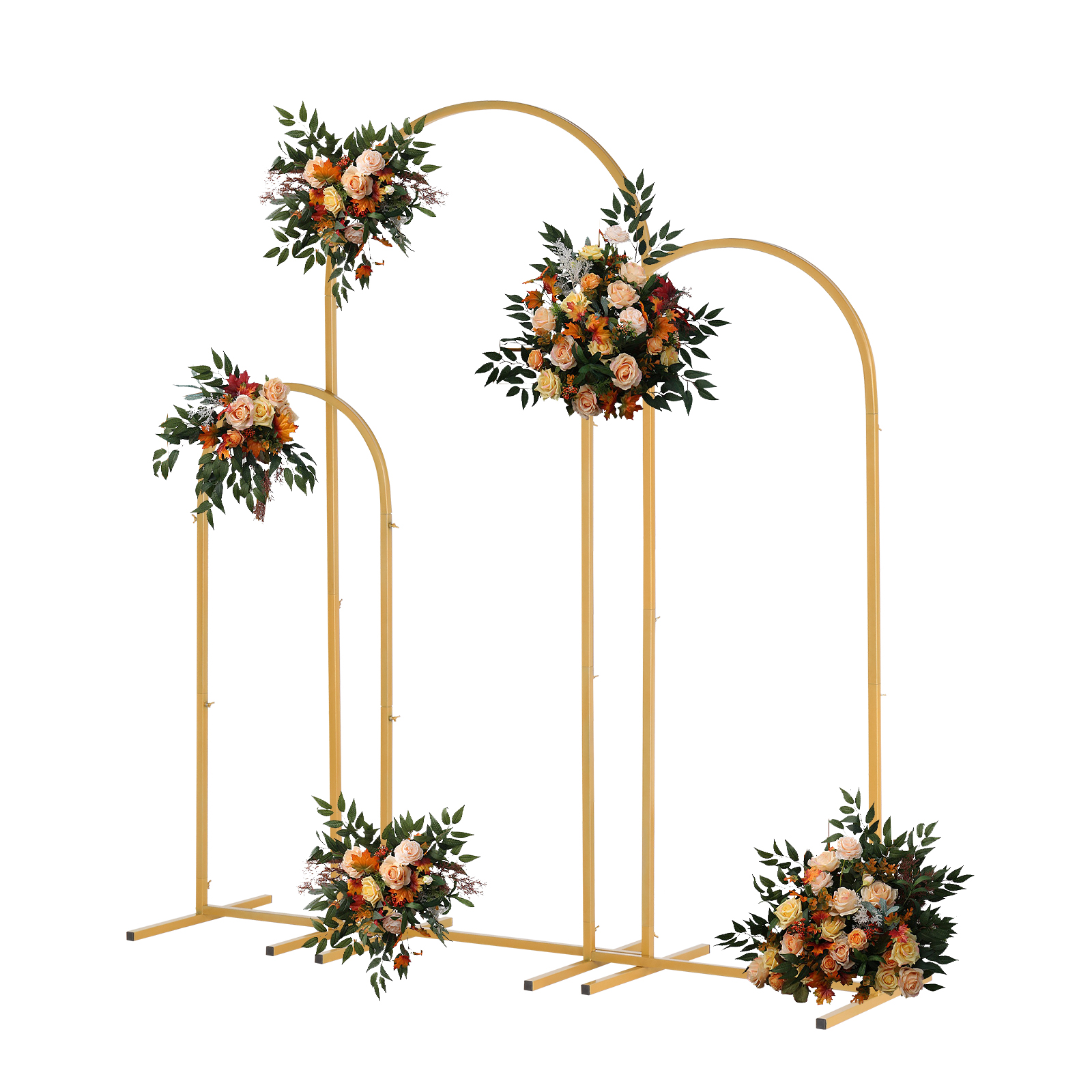 Golden metal balloon arch brac - Wedding Balloon Arch incelemesi ve fiyatı