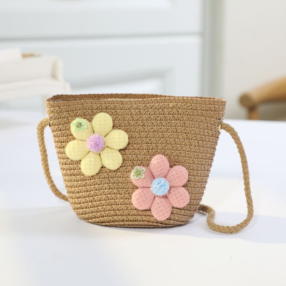 Cute Handmade Woven Girl Flowe - Flower Girl Basket incelemesi ve fiyatı