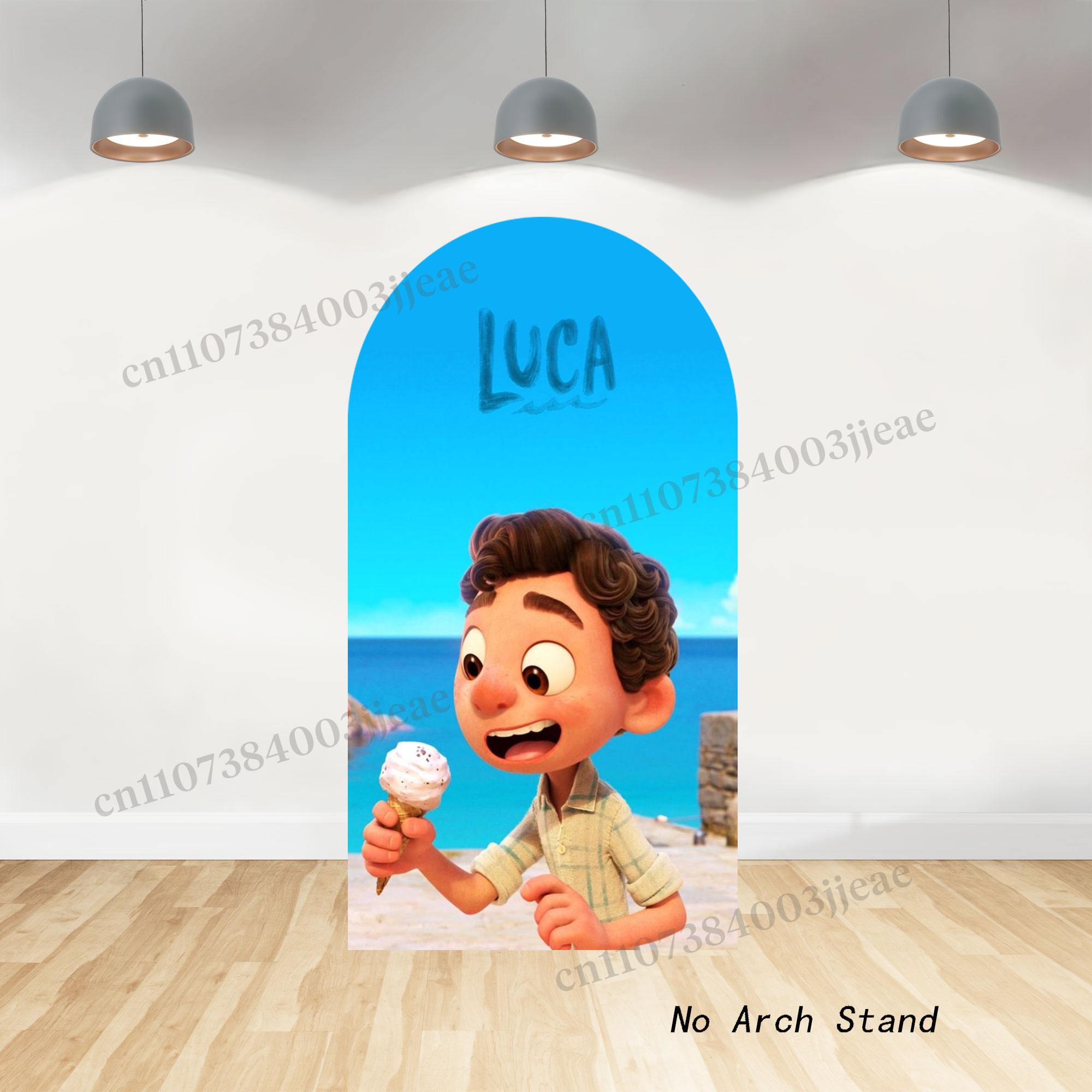 Cartoon Luca Theme Arch Backdr - Photo Booth Prop incelemesi ve fiyatı