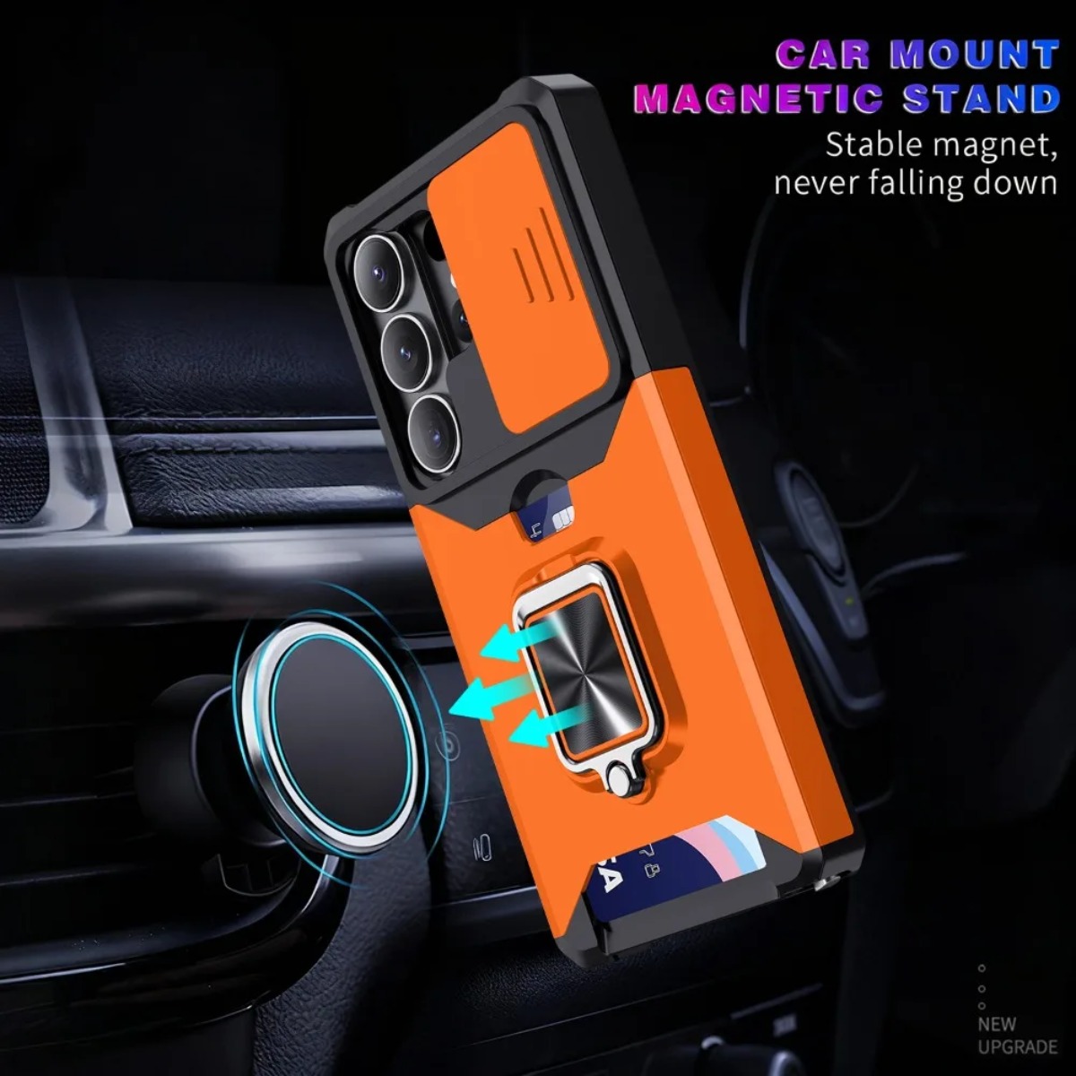Card Slot Ring Holder Phone Ca - Place Card Holder incelemesi ve fiyatı