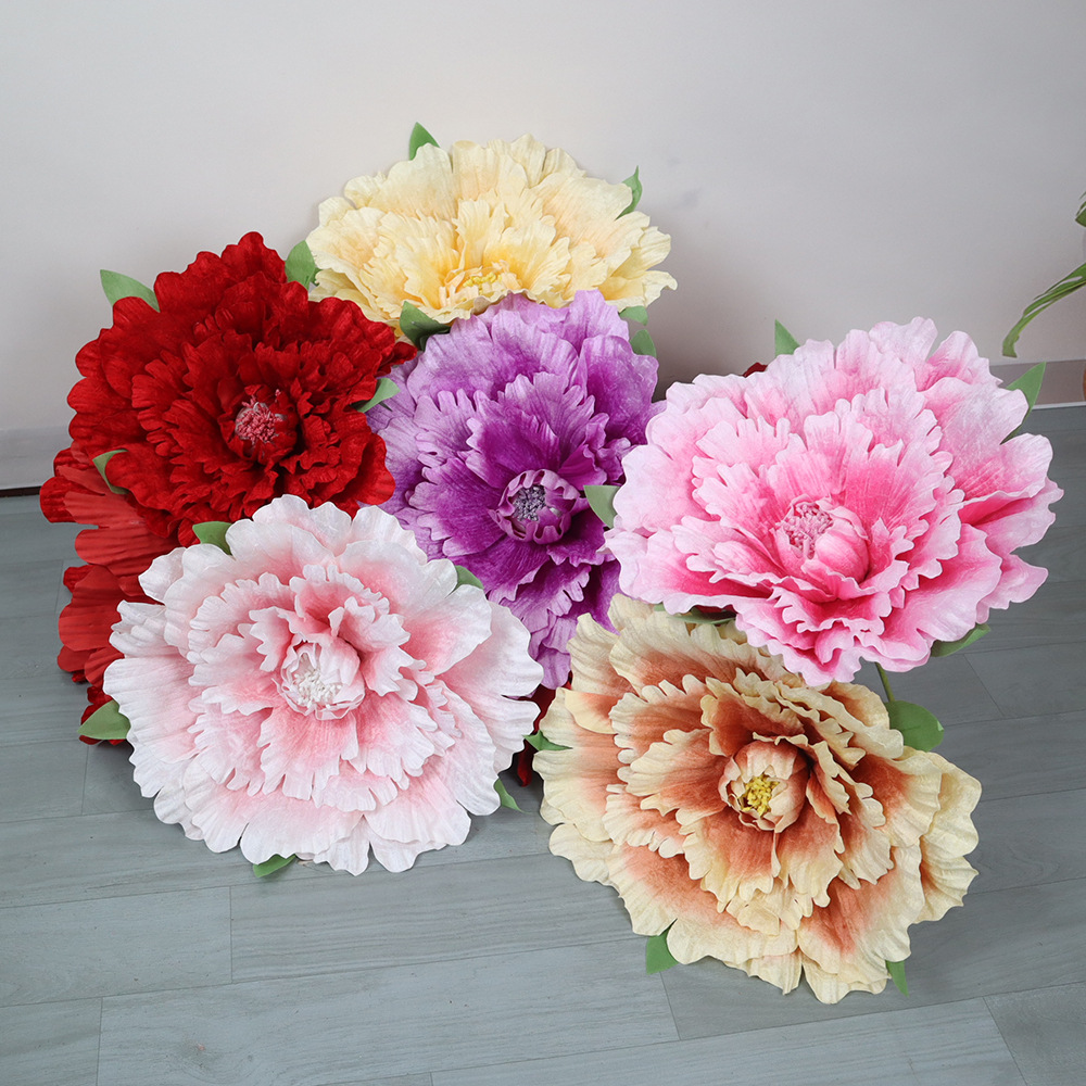 30-80cm Giant Velvet Peony Flo - Wedding Supply In Bulk incelemesi ve fiyatı