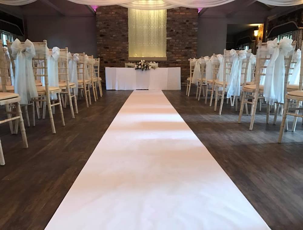 3M 6M 9M Long Wedding Aisle Ru - Aisle Runner White incelemesi ve fiyatı