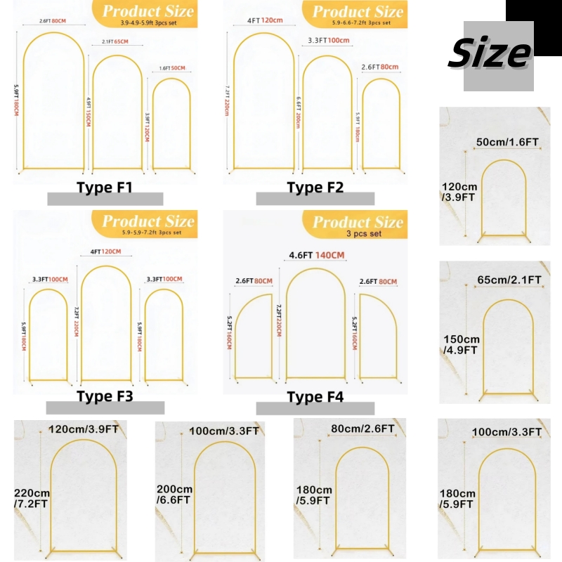EU Warehouse Gold Metal Balloo - Wedding Balloon Arch incelemesi ve fiyatı