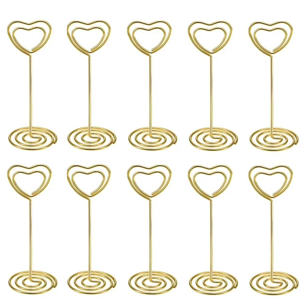 10pcs Heart Shape Table Number - Table Number Gold incelemesi ve fiyatı