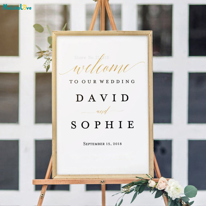Gold and Black Wedding Welcome - Wedding Package Gold incelemesi ve fiyatı