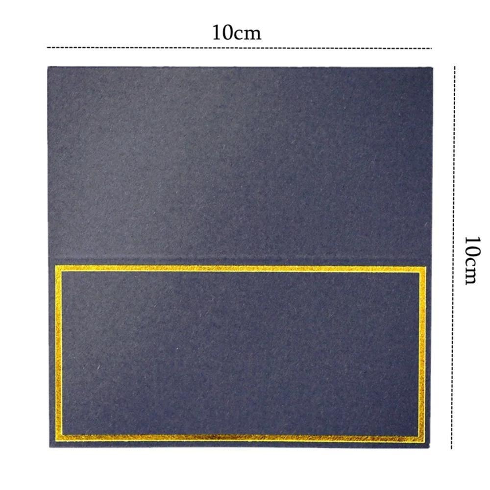 10/20/50pcs Black Gold Name Pl - Table Number Gold incelemesi ve fiyatı