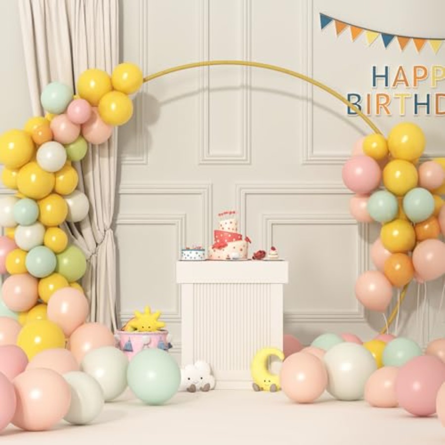 Metal Arch Backdrop Stand Ball - Wedding Balloon Arch incelemesi ve fiyatı