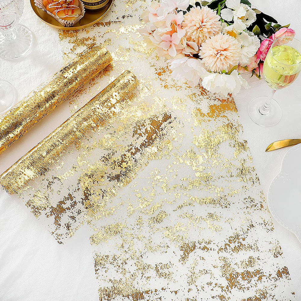Gold Table Runner Metallic Gli - Table Runner Sequin incelemesi ve fiyatı