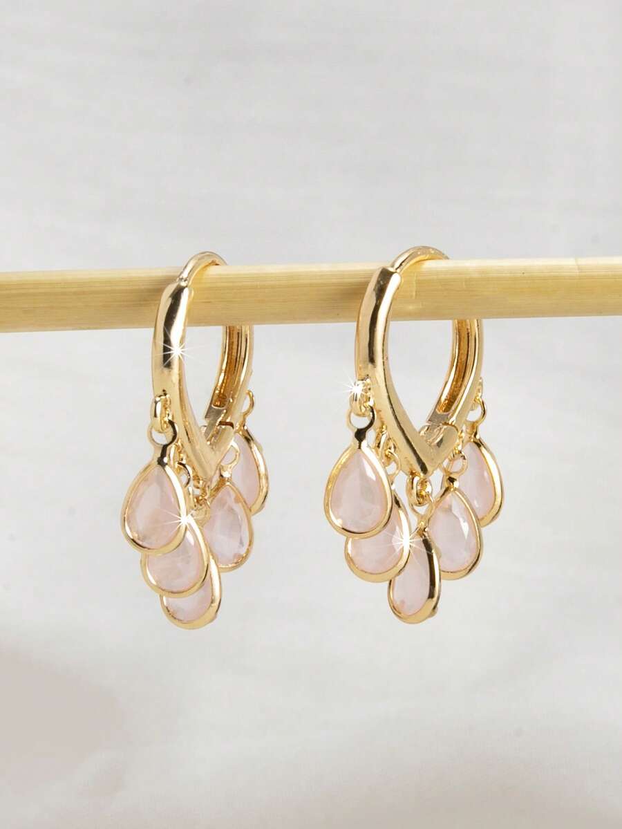 Delicate Gold-Tone Huggie Earr - Wedding Package Gold incelemesi ve fiyatı